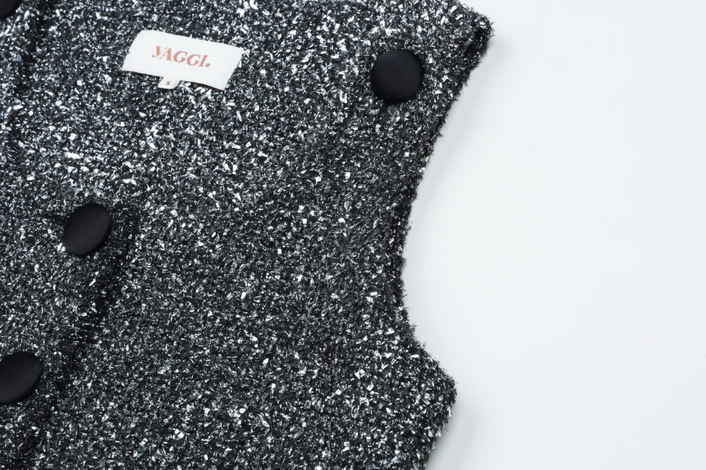 #85.1 Black Diamond Tweed Dress (기장추가 5cm)