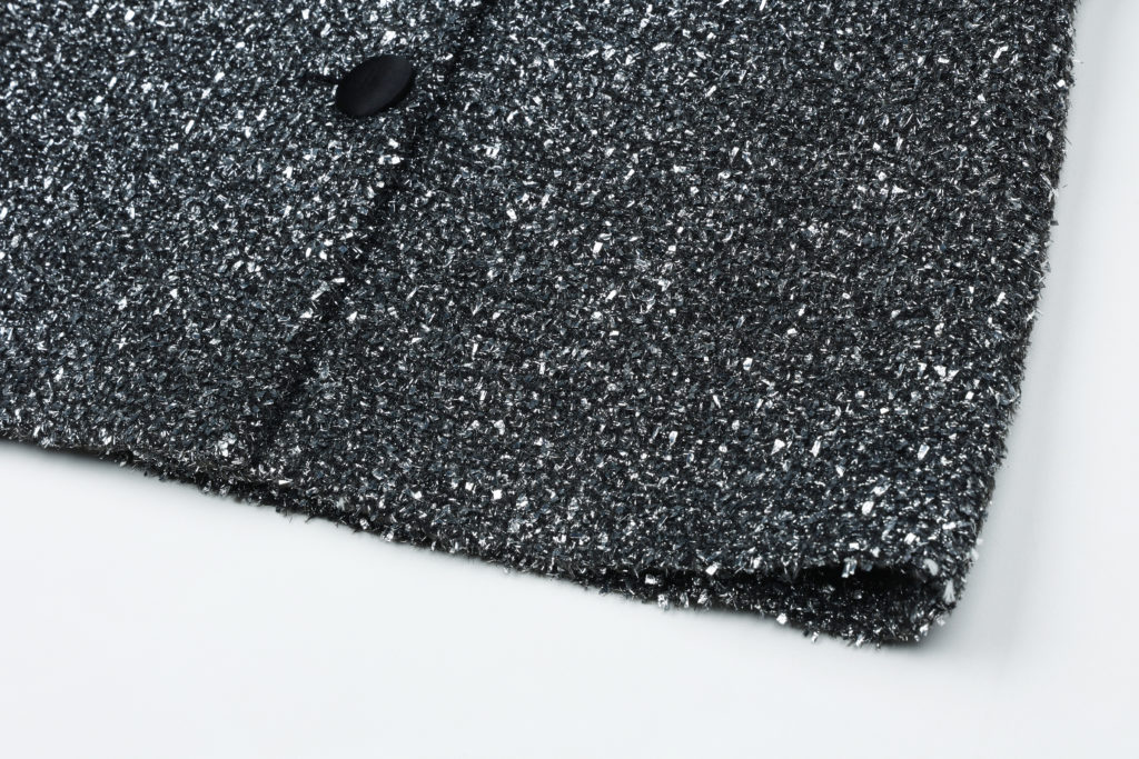 #85.1 Black Diamond Tweed Dress (기장추가 5cm)