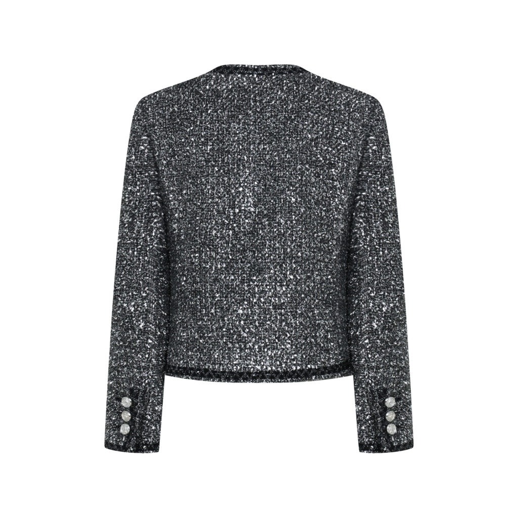 #85 Black Diamond Tweed Jacket