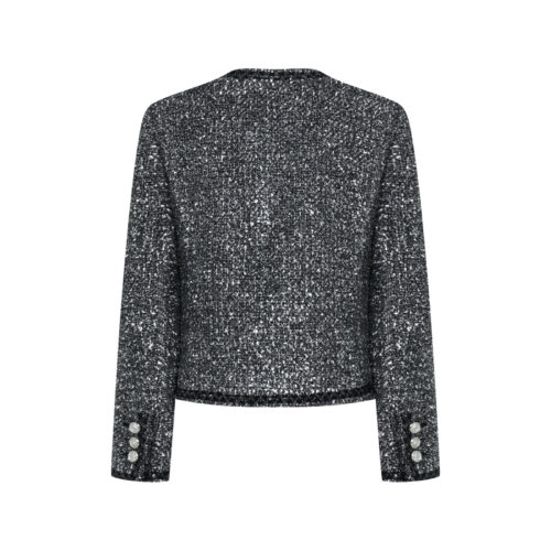 Alternative view of #85 Black Diamond Tweed Jacket