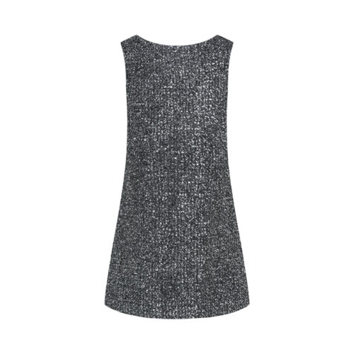 Alternative view of #85.1 Black Diamond Tweed Dress (기장추가 5cm)