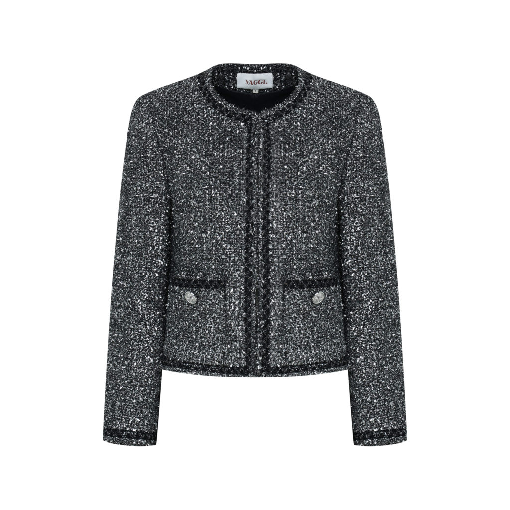 #85 Black Diamond Tweed Jacket