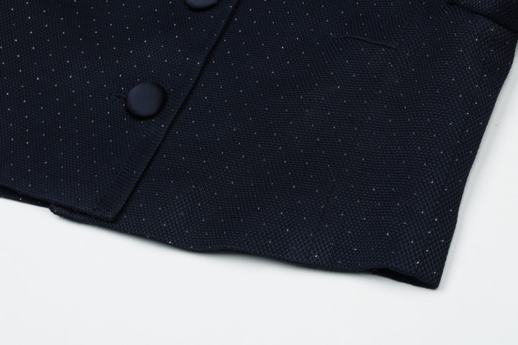 #87 French Gold Dot Jacquard Jacket