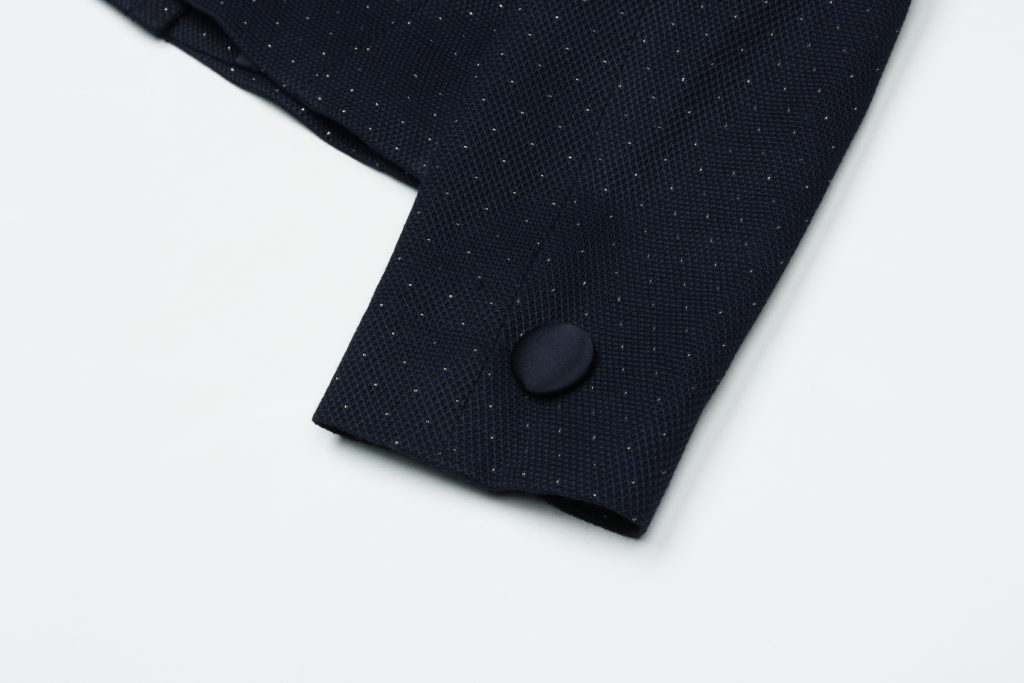 #87 French Gold Dot Jacquard Jacket