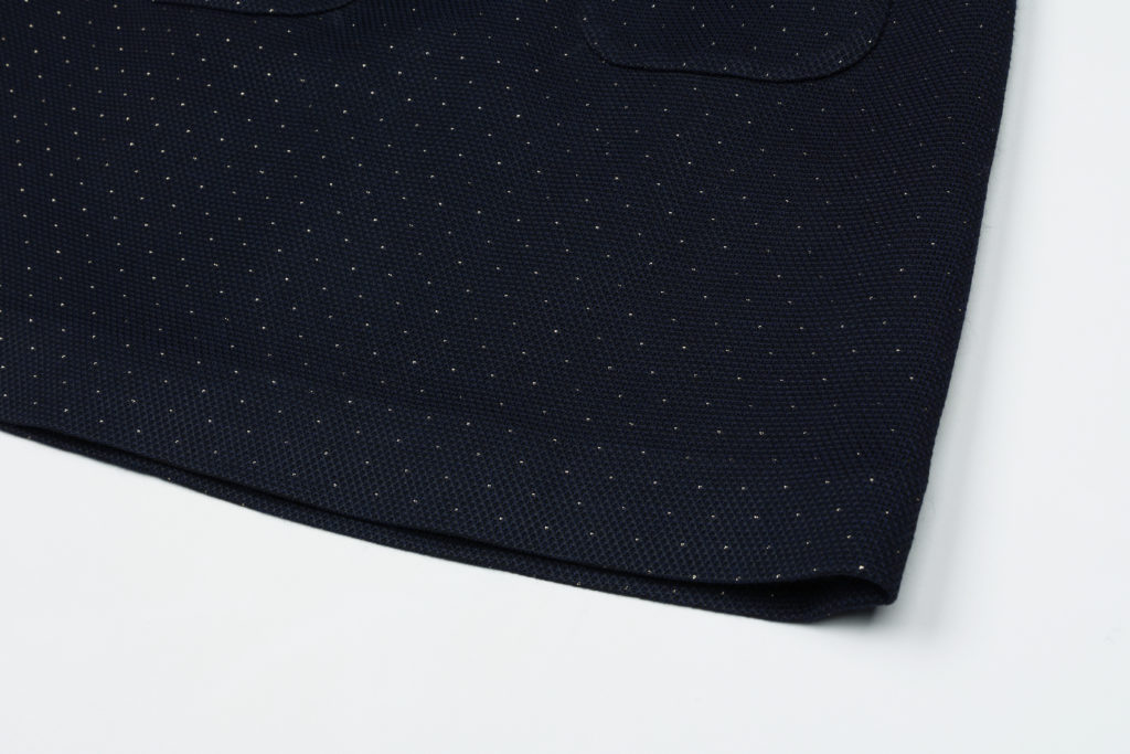 #87.1 French Gold Dot Jacquard Skirt