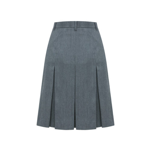 Alternative view of #89 Lily’s Grey Wool Pleated Skirt