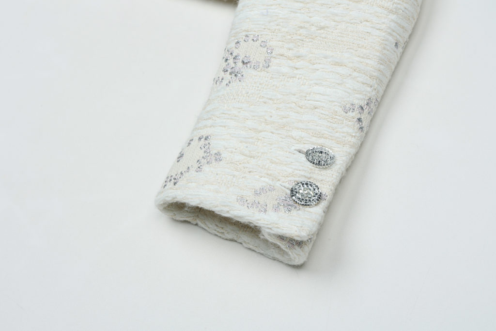 #90 White Magnolia Tweed Jacket (2차리오더 바로배송)