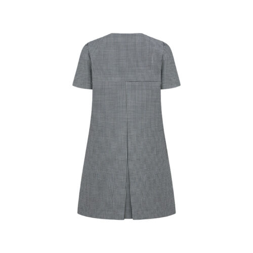 Alternative view of #91 Lady Camellia Button Dress (Check)