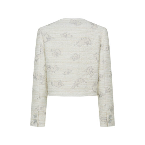 Alternative view of #90 White Magnolia Tweed Jacket (2차리오더 바로배송)