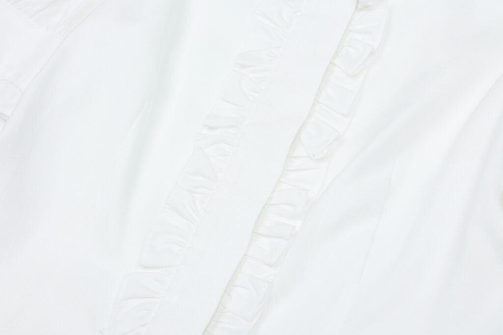 #116 Jill's Pearl White Blouse (바로배송)