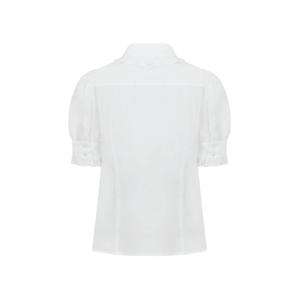 #116 Jill's Pearl White Blouse (바로배송)