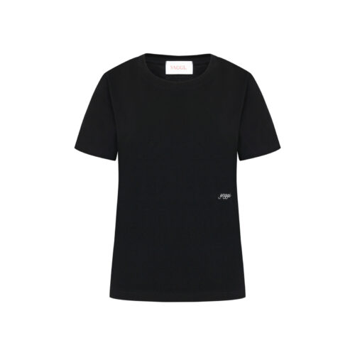 #95.1 90s Slim Fit Yaggi T-Shirt (Black)