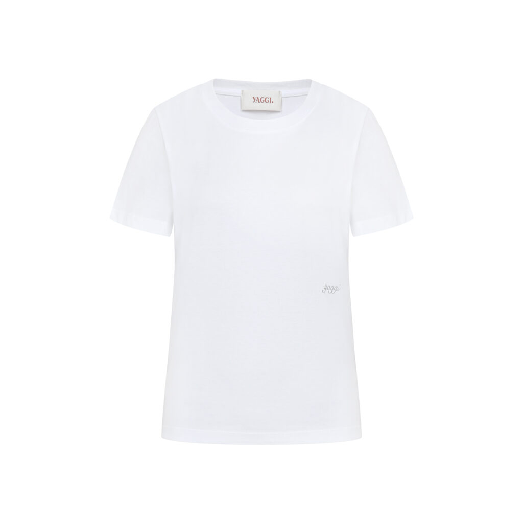 #95 90s Slim Fit Yaggi T-Shirt (White)