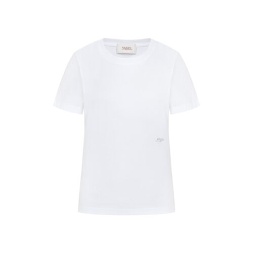 #95 90s Slim Fit Yaggi T-Shirt (White)