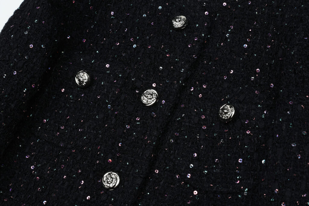 #96 Starry Night Couture Tweed Jacket