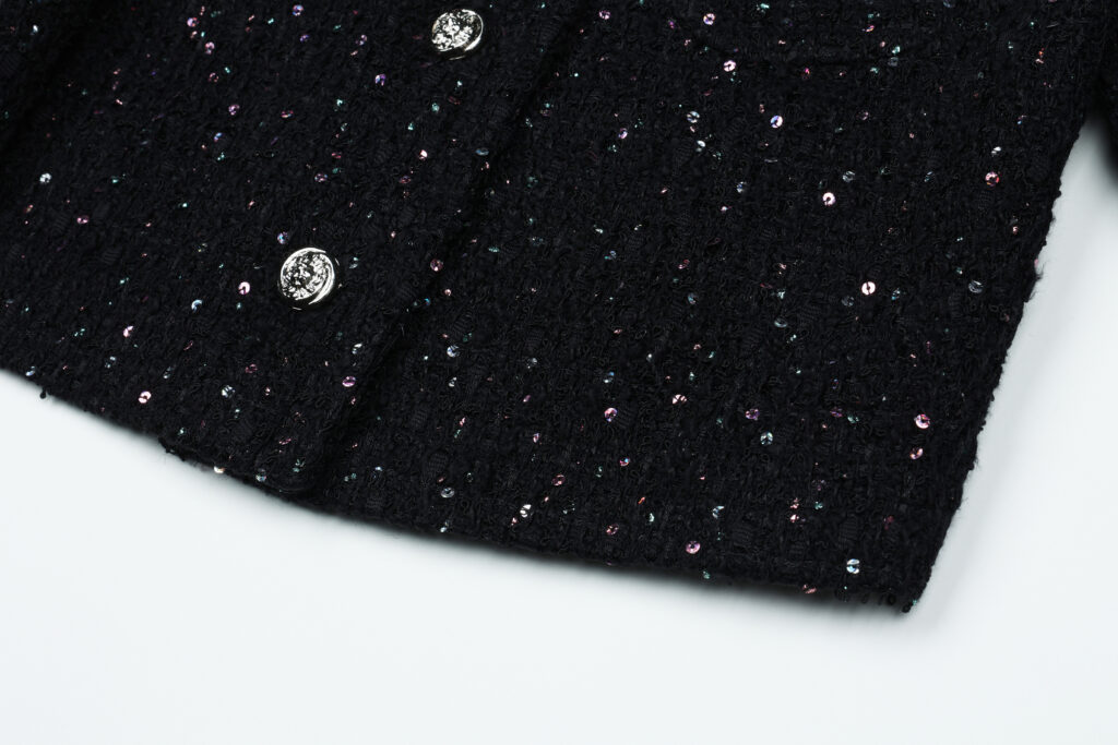 #96 Starry Night Couture Tweed Jacket