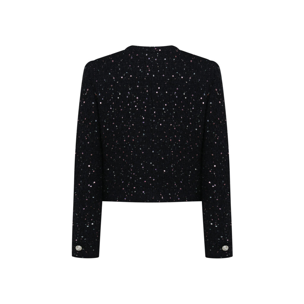 #96 Starry Night Couture Tweed Jacket