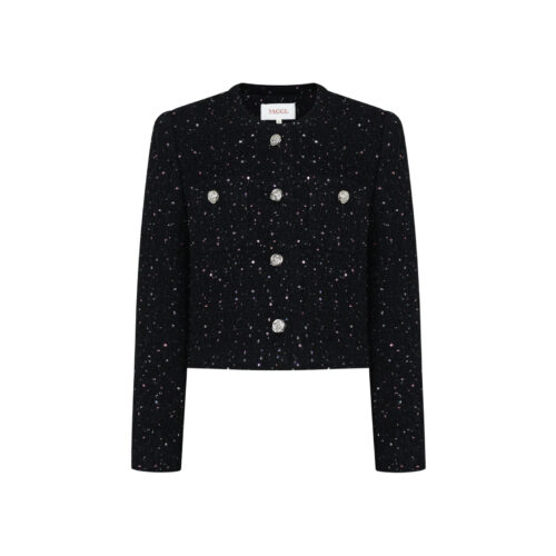 #96 Starry Night Couture Tweed Jacket
