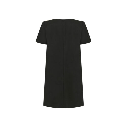 Alternative view of #97 Kate Wool Button Dress (Khaki Green)
