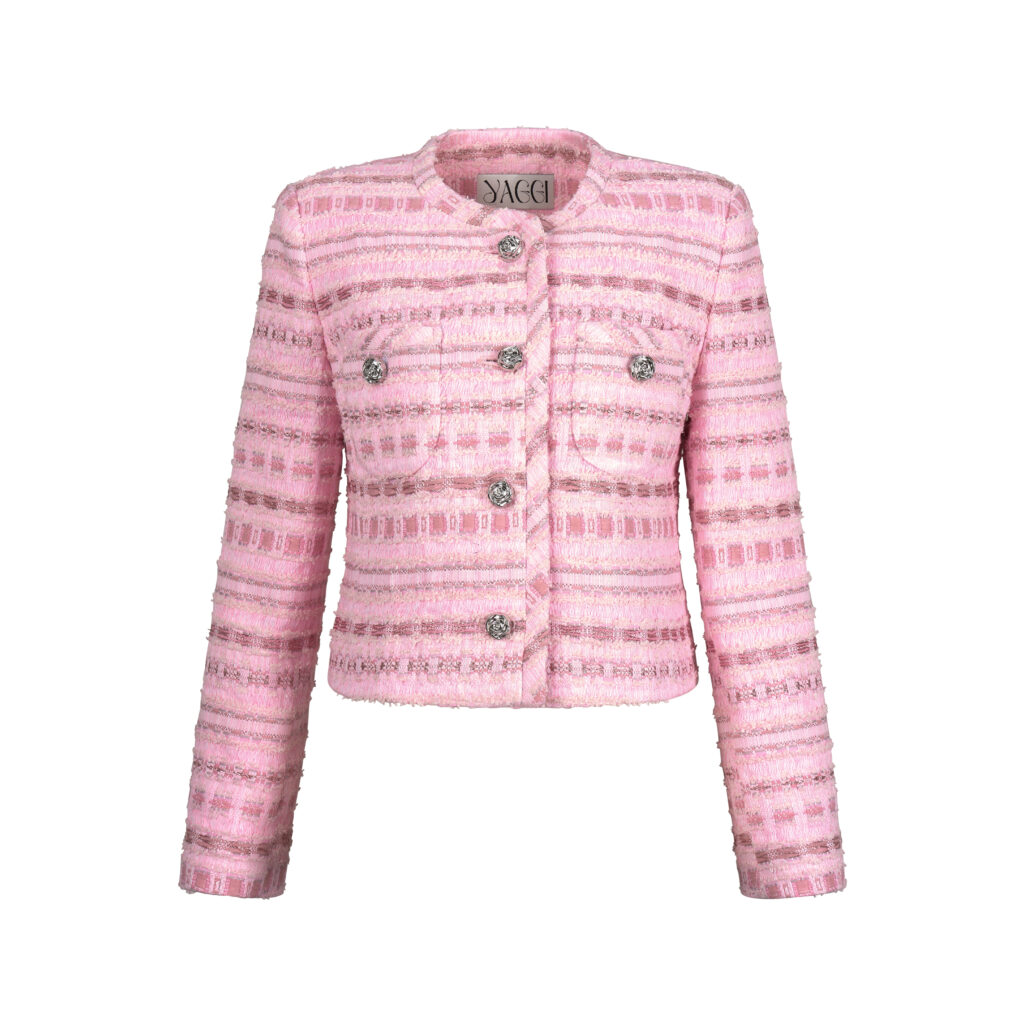 #103 Rose Garden Tweed Jacket