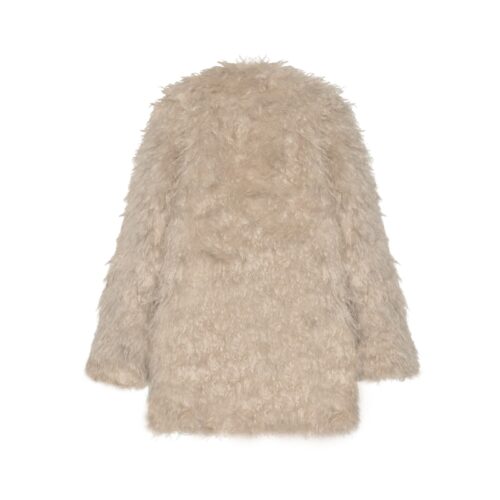 Alternative view of #101 Natural Italian Mohair Coat(2차 리오더)