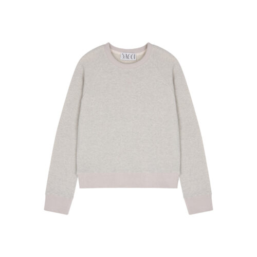 #110 Estelle Shiny Silver Sweatshirt