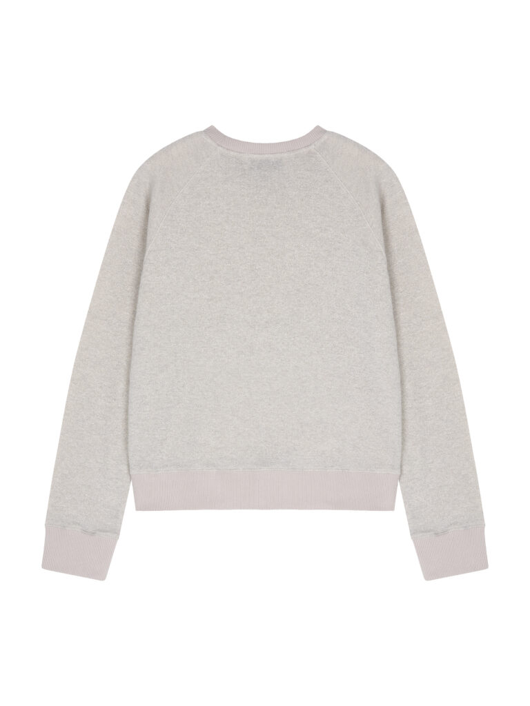#110 Estelle Shiny Silver Sweatshirt