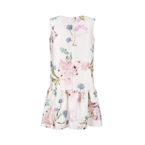 Alternative view of #113 Poppy Printed Mikado Silk Dress