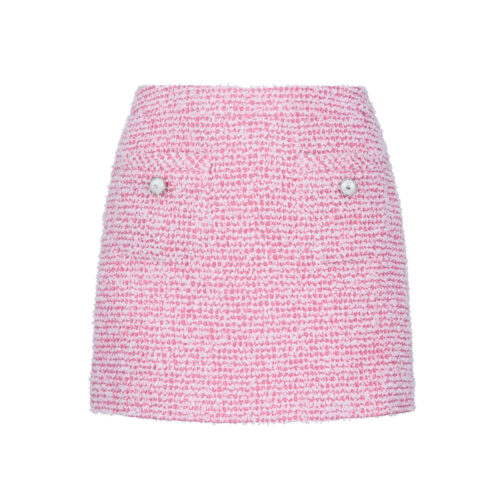 #120 Rosewood Tweed Skirt