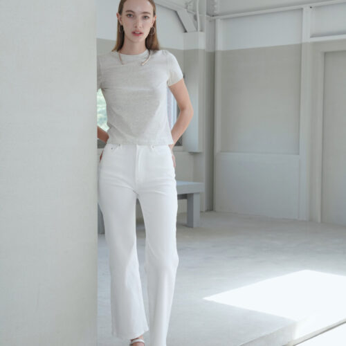 Alternative view of #118 White Wave Jeans