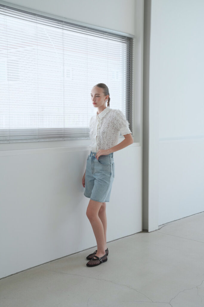 #119 Summer Dip Denim Shorts