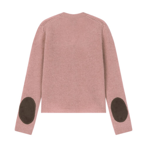 Alternative view of #126 Ellie Cashmere Cardigan (Indi Pink)