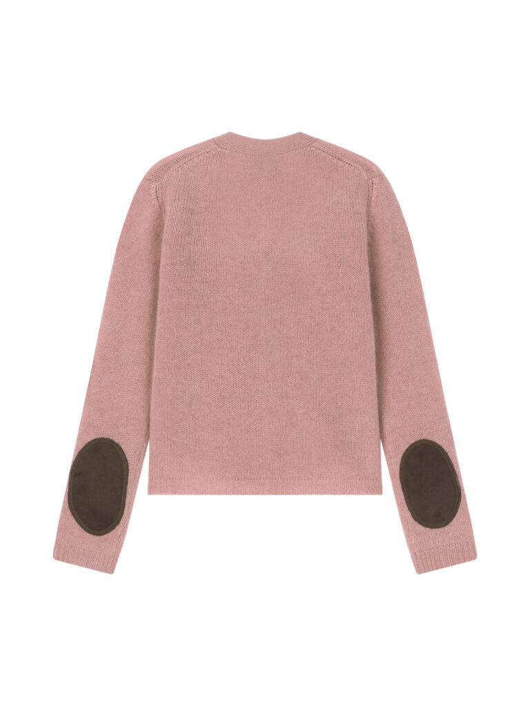 #126 Ellie Cashmere Cardigan (Indi Pink)