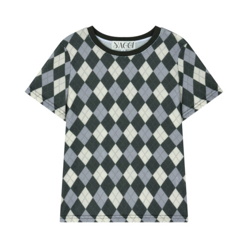#127 Argyle T-Shirt (Grey)
