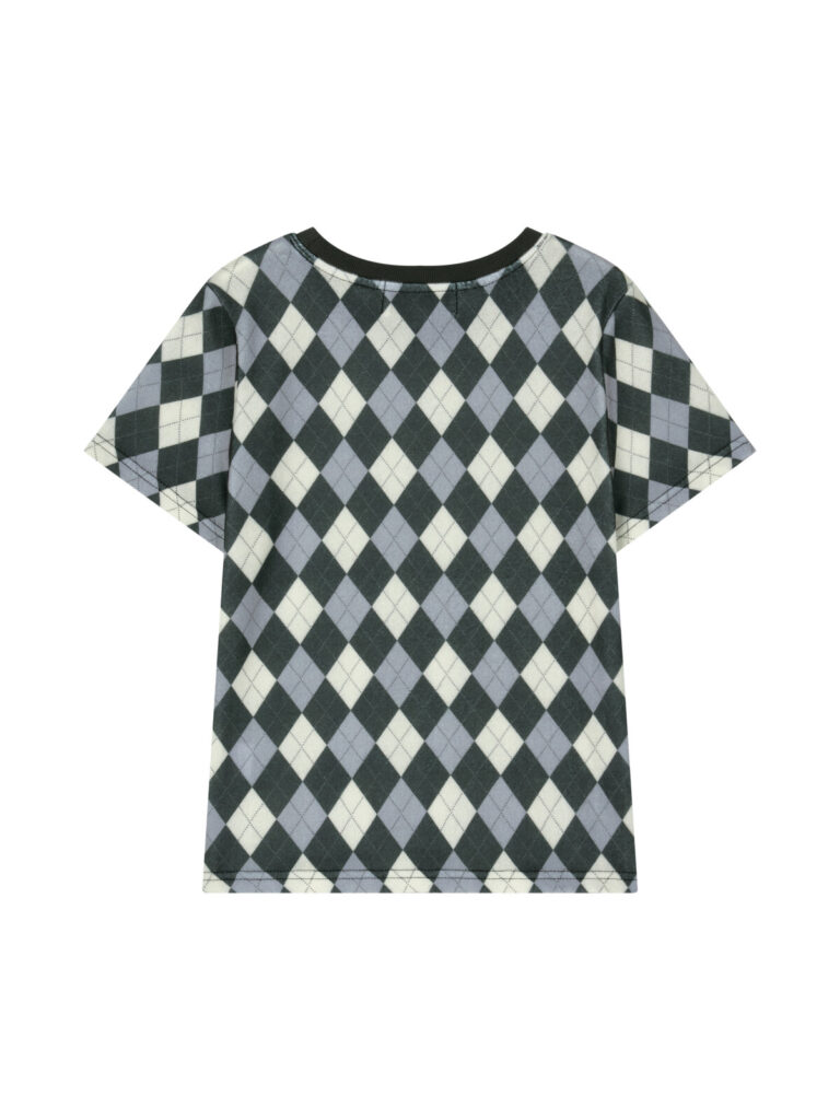 #127 Argyle T-Shirt (Grey)