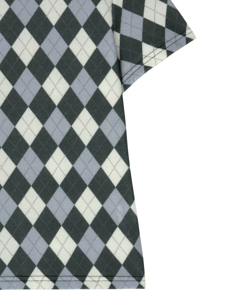#127 Argyle T-Shirt (Grey)