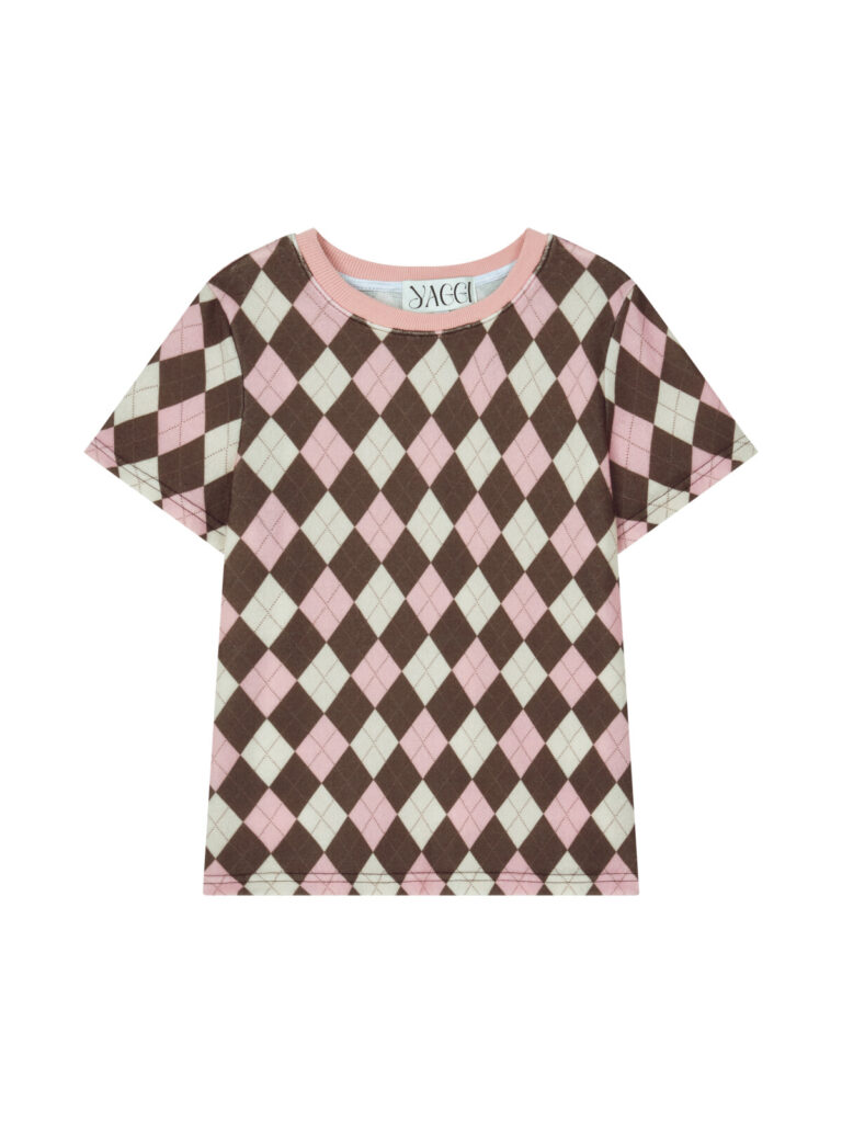 #127.1 Argyle T-Shirt (Pink)