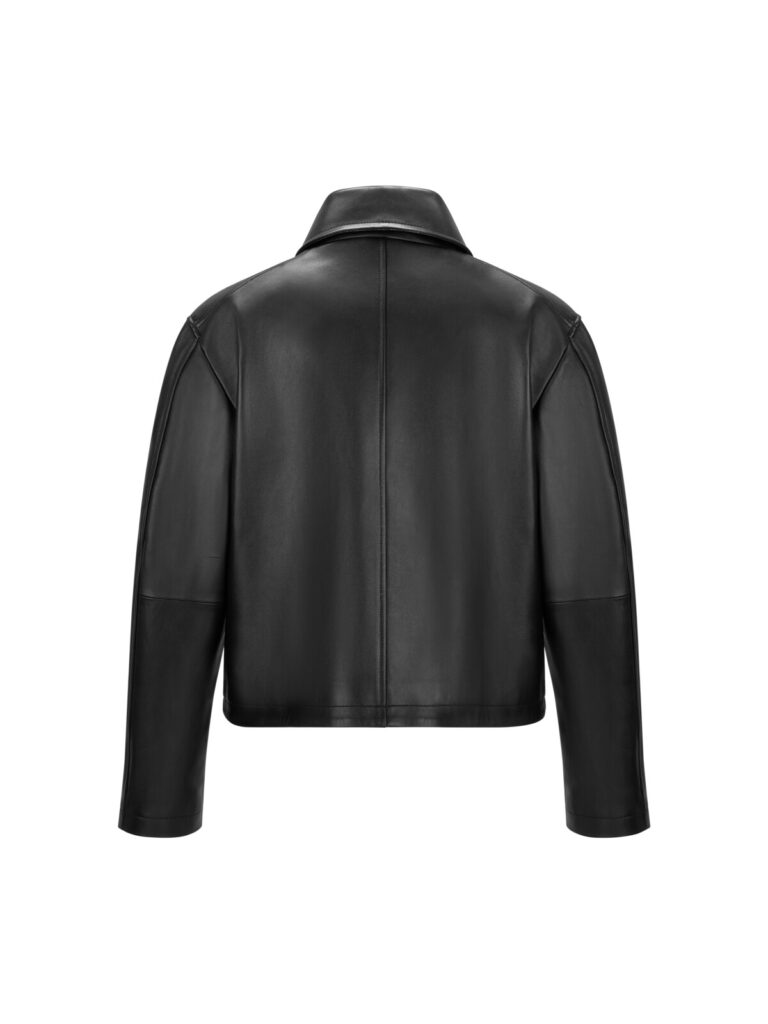 #128 Yaggi Italian Collar Leather Jacket (바로배송)