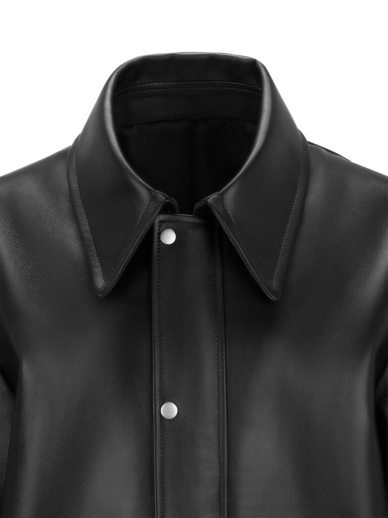 #128 Yaggi Italian Collar Leather Jacket (바로배송)