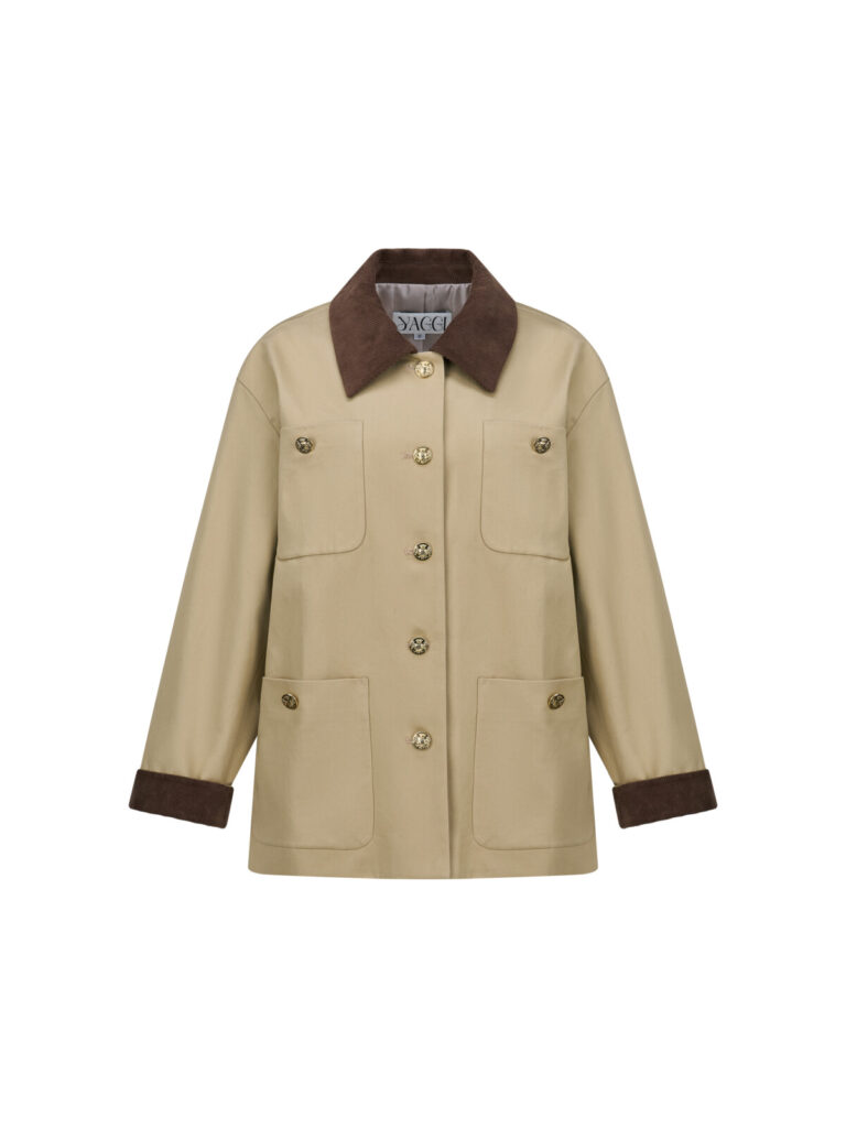 #131 Tilda Safari Jacket (Beige)