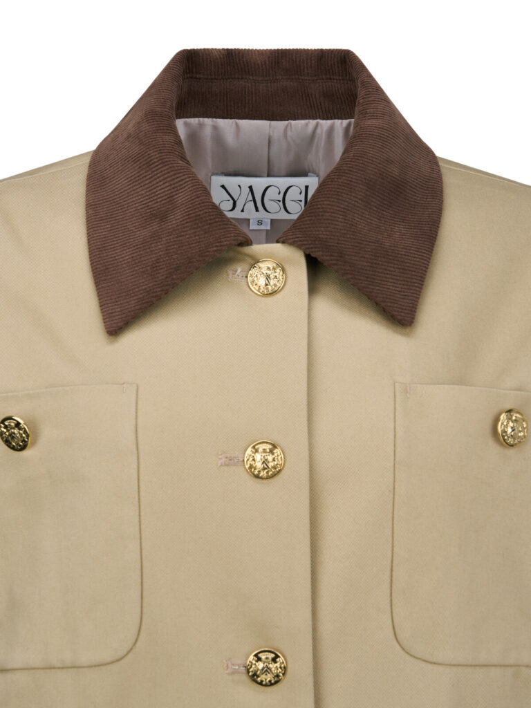 #131 Tilda Safari Jacket (Beige)