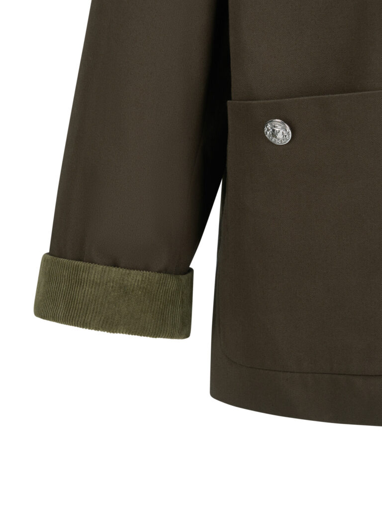 #131. Tilda Safari Jacket (Khaki Brown)