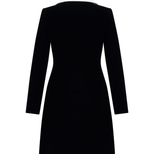 Alternative view of #134 Agehara White Collar Velvet Dress