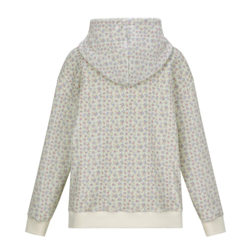 Alternative view of #139.1 Soft Floral Hoodie (Light Green)