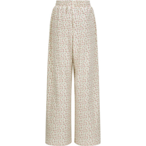 Alternative view of #140 Soft Floral Tracksuit Bottoms (Cream)