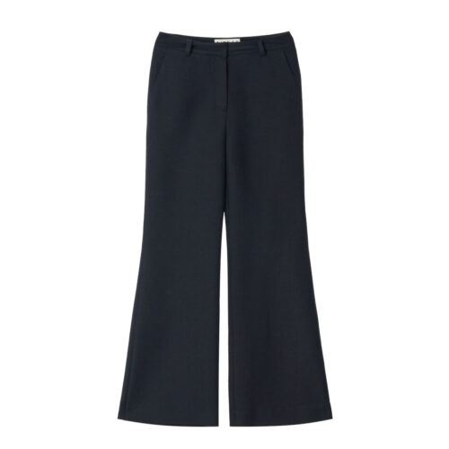 #135.1 Calvin Silk Trousers (Black)