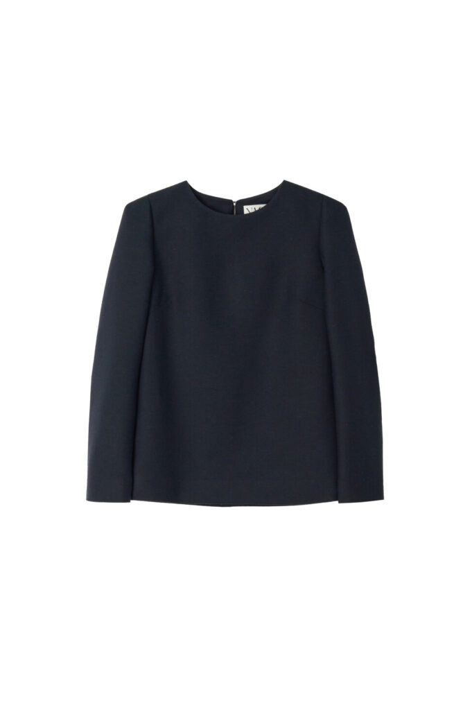 #135 Calvin Silk Top (Black)