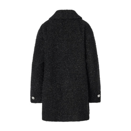 Alternative view of #138 Noir Tweed Coat