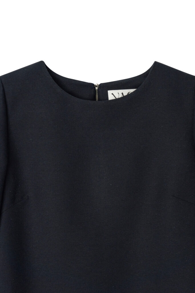 #135 Calvin Silk Top (Black)
