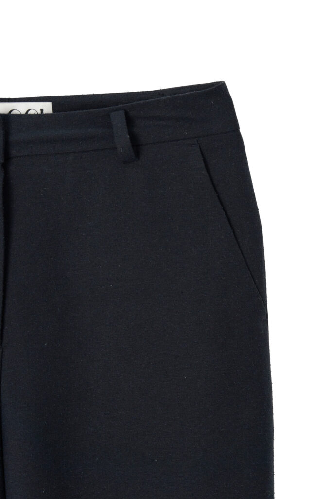 #135.1 Calvin Silk Trousers (Black)